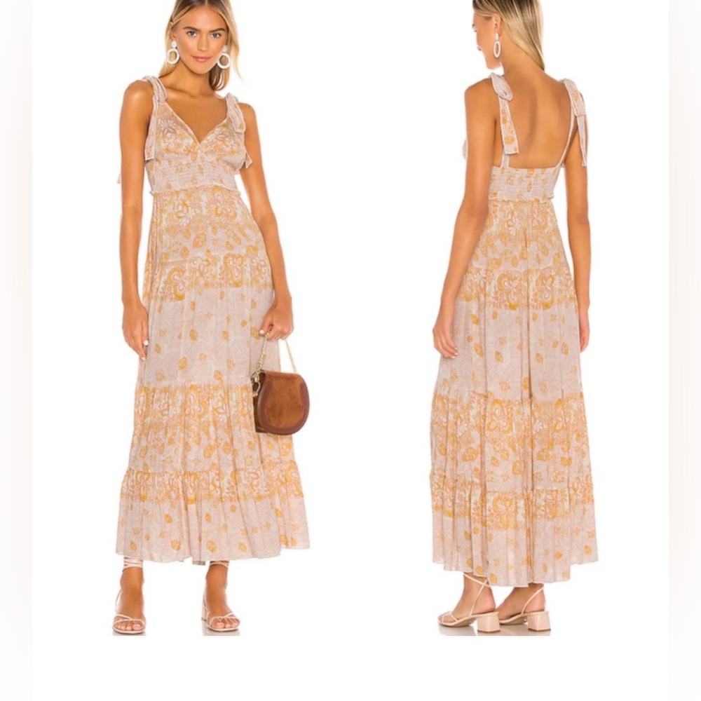 Intimately Free People Let's‎ Smock About It dress x-small XS marigold